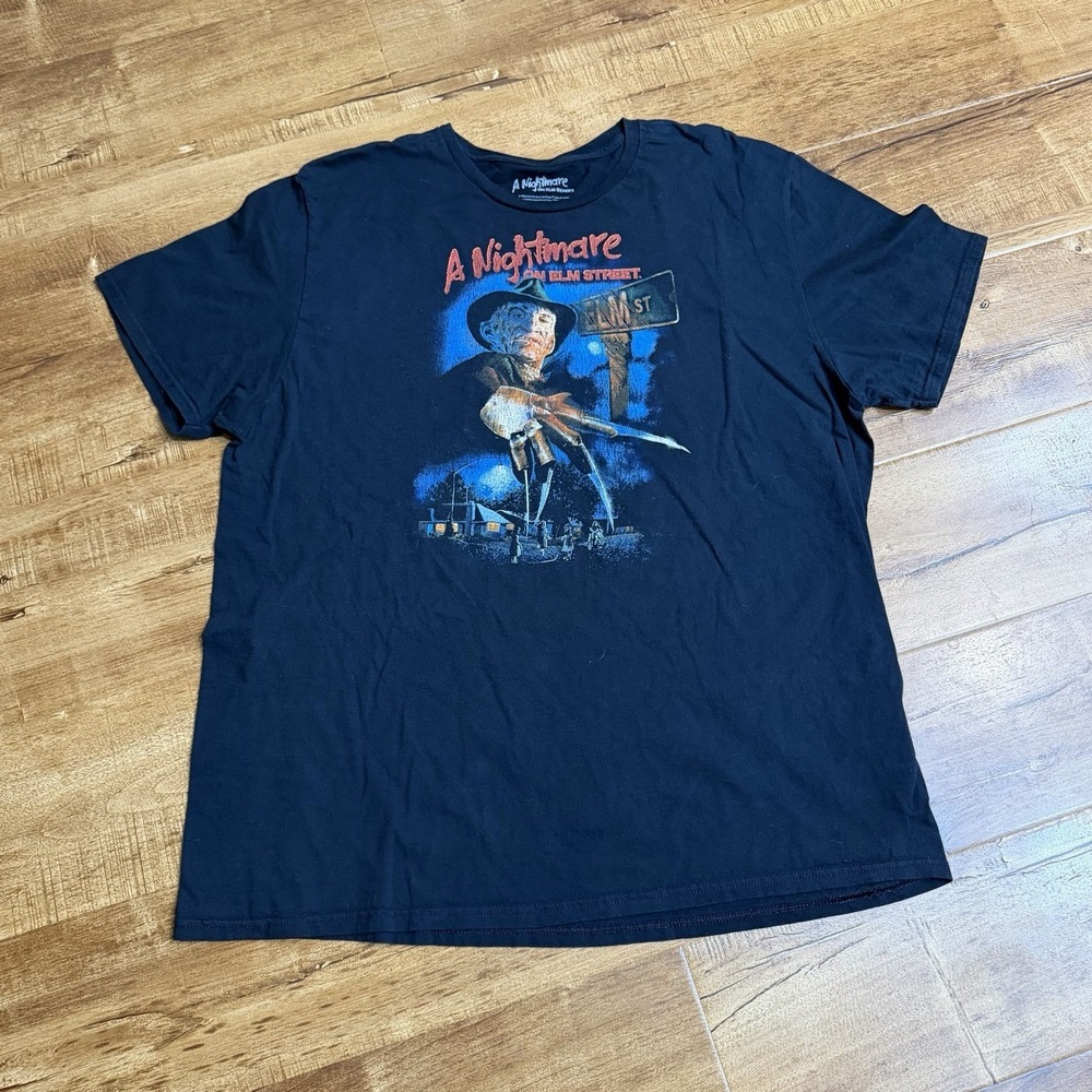 Freddy Krueger T shirt A Nightmare on Elm street Horror Mens Sz 2XL